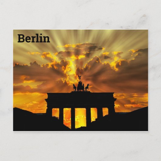 Carte Postale Berlin Postkarte (Devant)