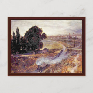 Carte Postale Berlin-Potsdamer Bahn Par Menzel Adolph Von