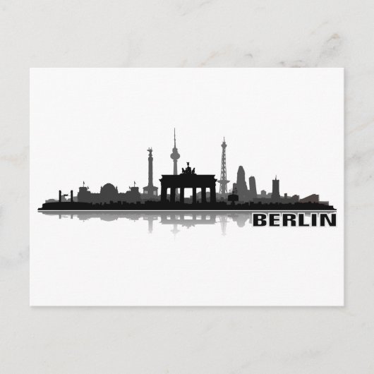 Carte Postale Berlin Skyline (Devant)
