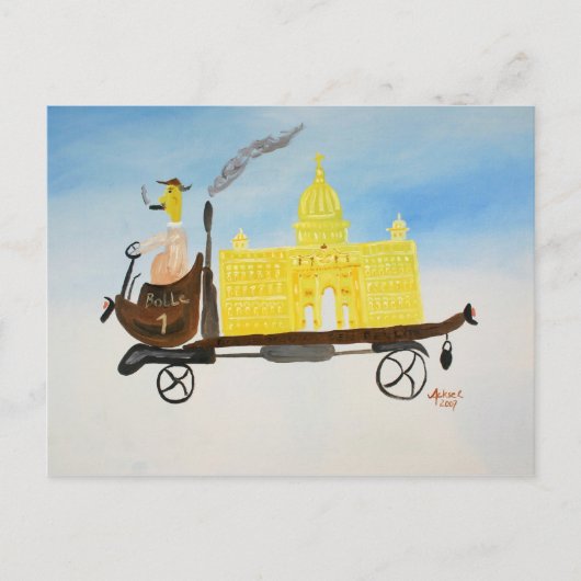 Carte Postale Berliner Bauwagen (Devant)