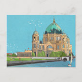 Carte Postale Berliner Dom Allemagne Illustration fantasque (Devant)
