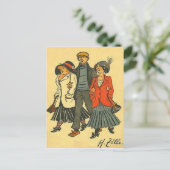 Carte Postale Berliners - Zille - Motif Vintage (Debout devant)