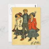 Carte Postale Berliners - Zille - Motif Vintage (Devant / Derrière)