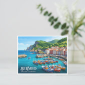 Carte Postale Bermeo Espagne (Debout devant)