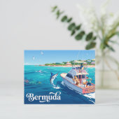 Carte Postale Bermuda Bermudes (Debout devant)