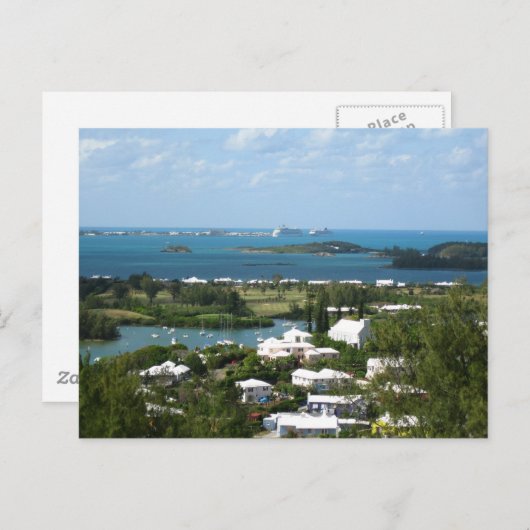 Carte Postale Bermudes (Devant / Derrière)