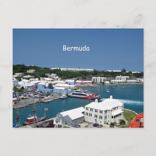 Carte Postale Bermudes (Devant)
