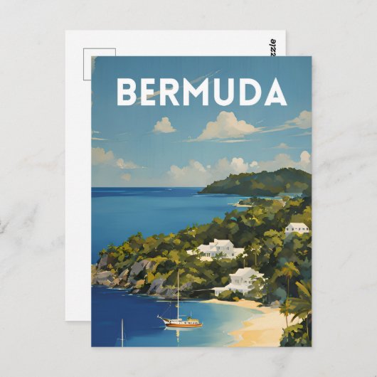 Carte Postale Bermudes (Devant / Derrière)