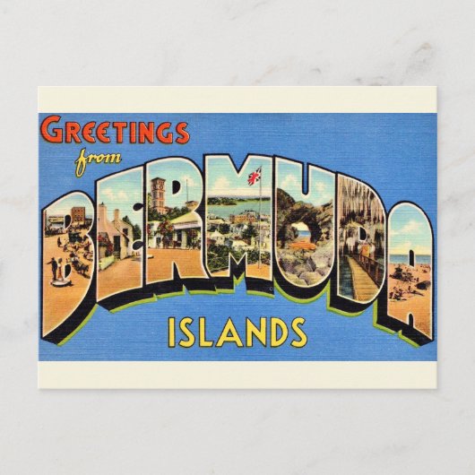 Carte postale Bermudes (Devant)