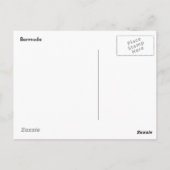 Carte Postale Bermudes (Dos)