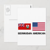 Carte Postale Bermudes American (Devant / Derrière)