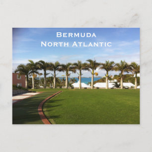 Carte Postale Bermudes North Atlantic Vintage voyage Tourism Ajo