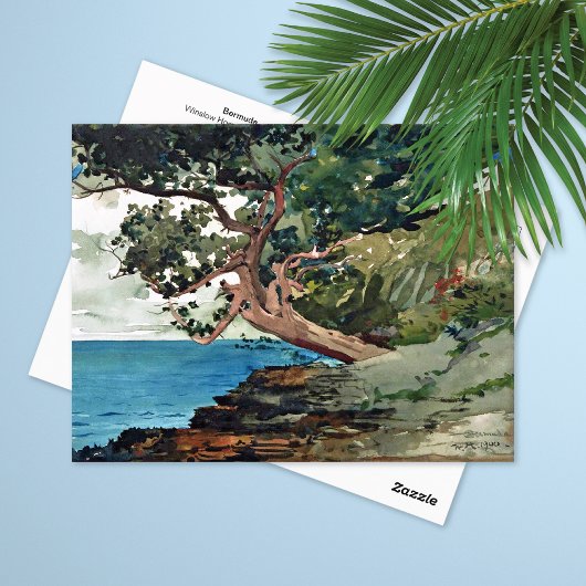 Carte Postale Bermudes Ocean Landcape Winslow Homer