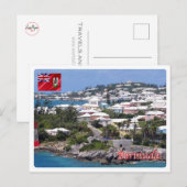 Carte Postale Bermudes - Panorama - (Devant / Derrière)