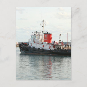Carte postale Bermudes Tug