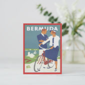 Carte Postale Bermudes vintages (Debout devant)