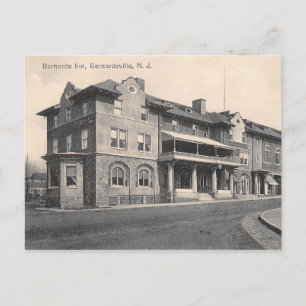 Carte Postale Bernardsville NJ Inn, Vintage 1910