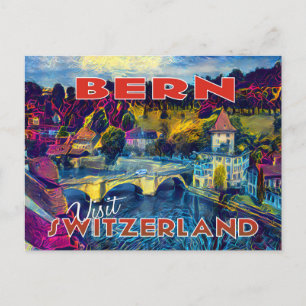 Carte Postale Berne, capitale de la Suisse