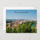 Carte postale Berne Suisse (Devant / Derrière)