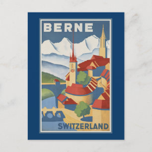 Carte Postale Berne Suisse