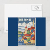 Carte Postale Berne Suisse (Devant / Derrière)