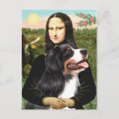 Carte Postale Bernese - Mona Lisa - Customisé (Devant)