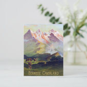 Carte Postale Bernese Oberland, Switzerland (Debout devant)