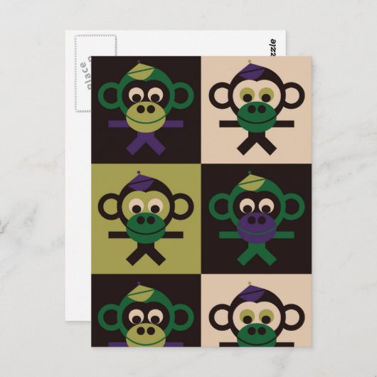 Carte Postale BERNHARD - LONVIG par MINYMO (Devant / Derrière)