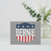Carte Postale BERNIE étoiles et rayures (Debout devant)