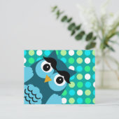 Carte Postale Bernie le hibou (Debout devant)