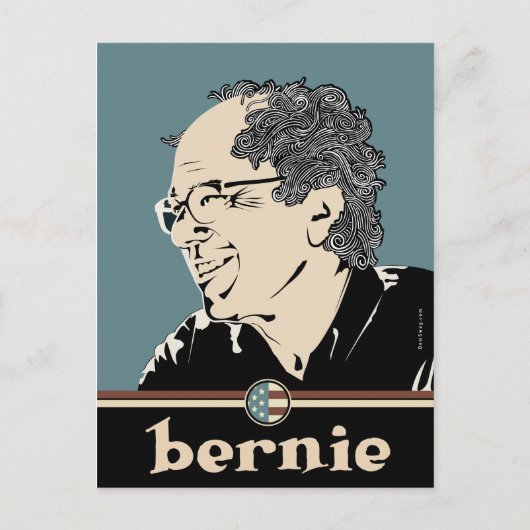 Carte Postale Bernie Sanders 2016 (Devant)