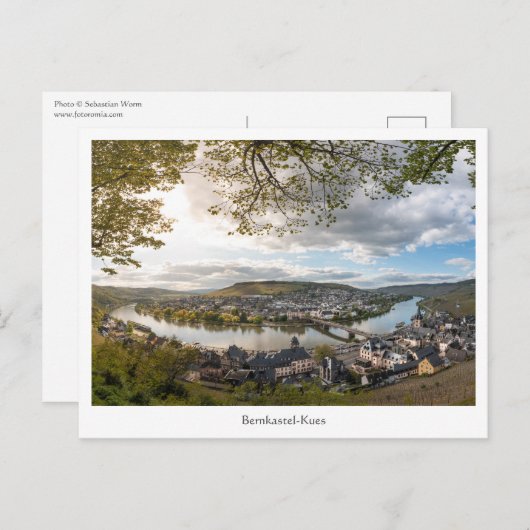 Carte Postale Bernkastel-Kues (Devant / Derrière)