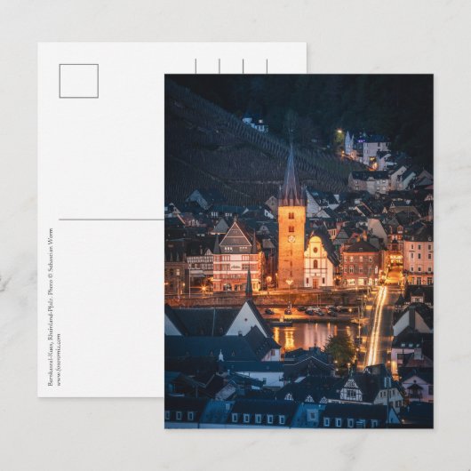 Carte Postale Bernkastel-Kues (Devant / Derrière)