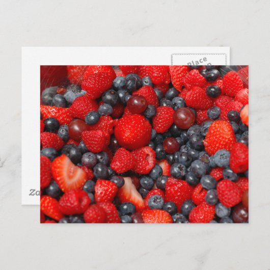 Carte Postale Berries (Devant / Derrière)