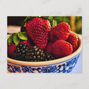 Carte Postale Berries fraîches