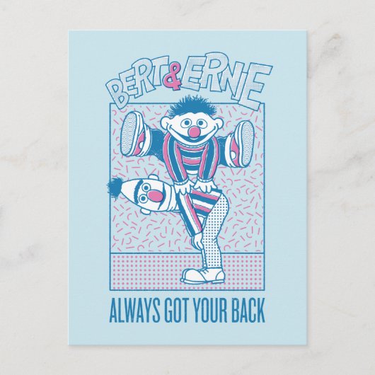 Carte Postale Bert & Ernie | Toujours là pour toi (Devant)