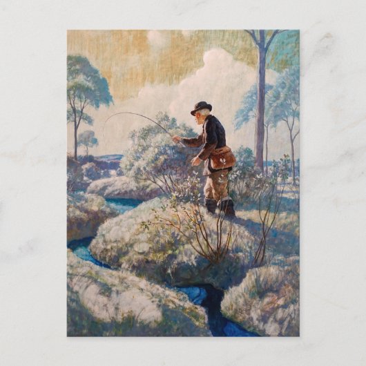 Carte Postale Bert McCorrison par Newell Convers Wyeth (Devant)