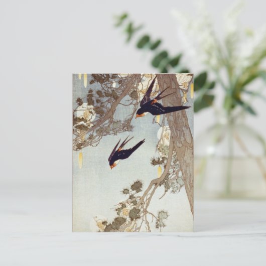 Carte Postale Bertha Boynton Lum - Le Pays de l'oiseleur bleu 19 (Debout devant)