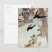 Carte Postale Bertha Boynton Lum - Le Pays du bleu 1916 (Devant / Derrière)