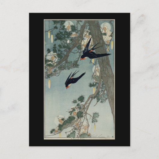 Carte Postale Bertha Boynton Lum Le pays du merle bleu (Devant)