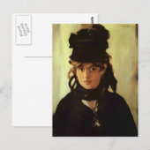 Carte Postale Berthe Morisot (Devant / Derrière)