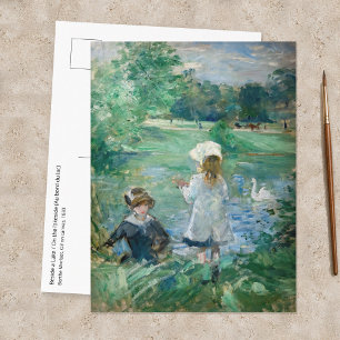 Carte Postale Berthe Morisot - Au bord du lac / Beside a Lake