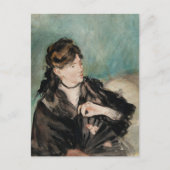 Carte Postale Berthe Morisot au éventail | Édouard Manet (Devant)
