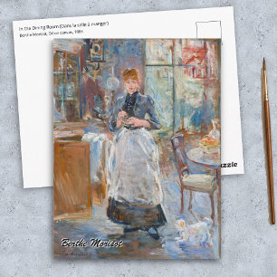 Carte Postale Berthe Morisot - Dans la salle à manger