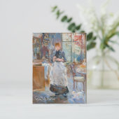 Carte Postale Berthe Morisot - Dans la salle à manger (Debout devant)