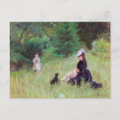 Carte Postale Berthe Morisot - Dans un parc (Devant)