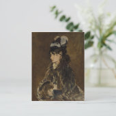 Carte Postale Berthe Morisot - Edouard Manet, Peinture à l'huile (Debout devant)