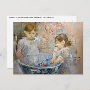 Carte Postale Berthe Morisot - Enfants dans le bassin