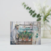 Carte Postale Berthe Morisot - Eugene Manet sur l'île de Wight (Debout devant)