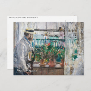 Carte Postale Berthe Morisot - Eugene Manet sur l'île de Wight